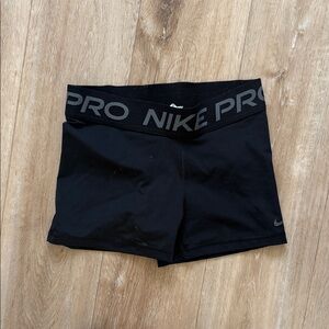 Nike Pro Black Women's Athletic Compression Shorts
